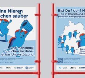 FOrUs-Kampagne: Bist Du 1 der 1 Million, die in Deutschland mit einer seltenen Nierenkrankheit leben?